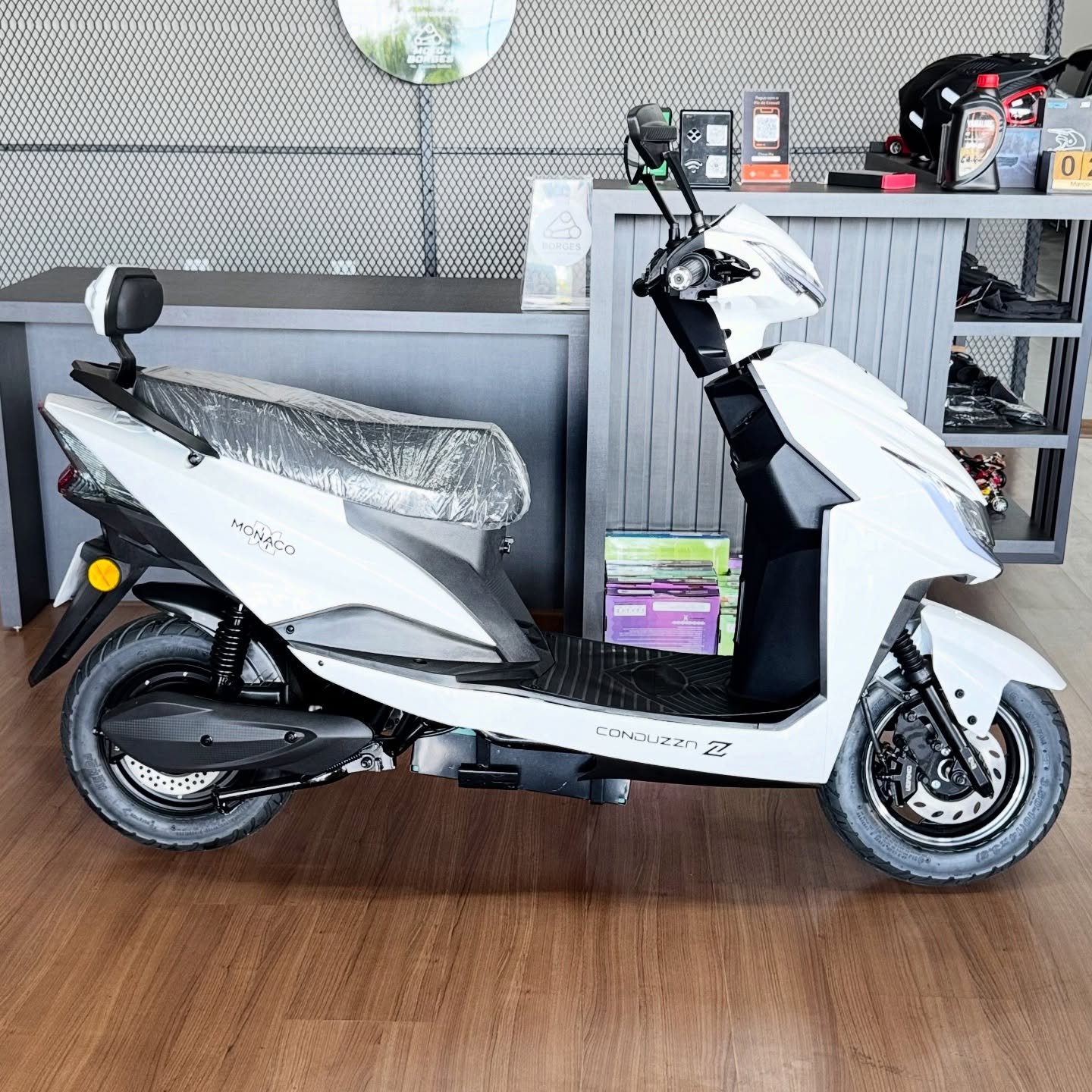 Verkoop Elektriese Bromponie Motorfiets 1000 Watt Conduzza