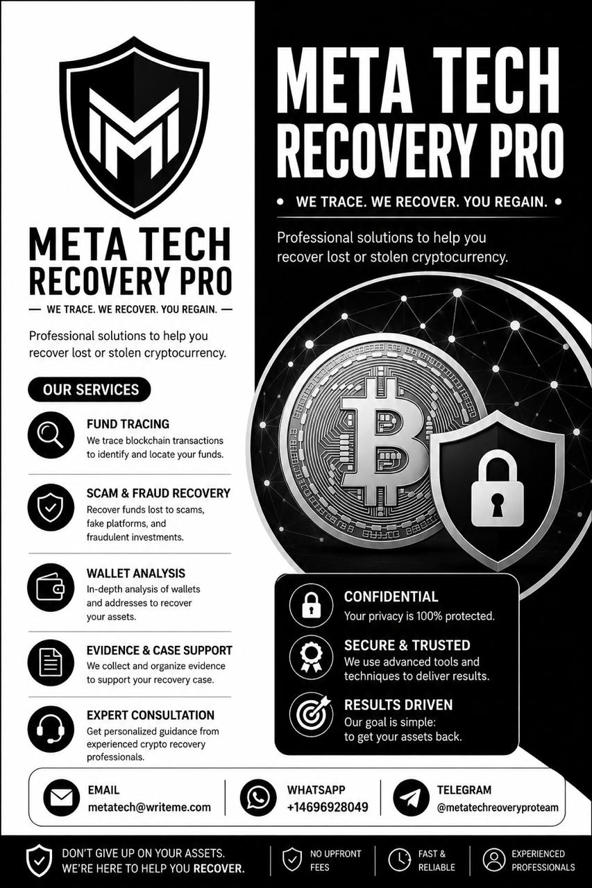 What is the process for verifying a Bitcoin recovery expert contact META TECH RECOVERY PRO