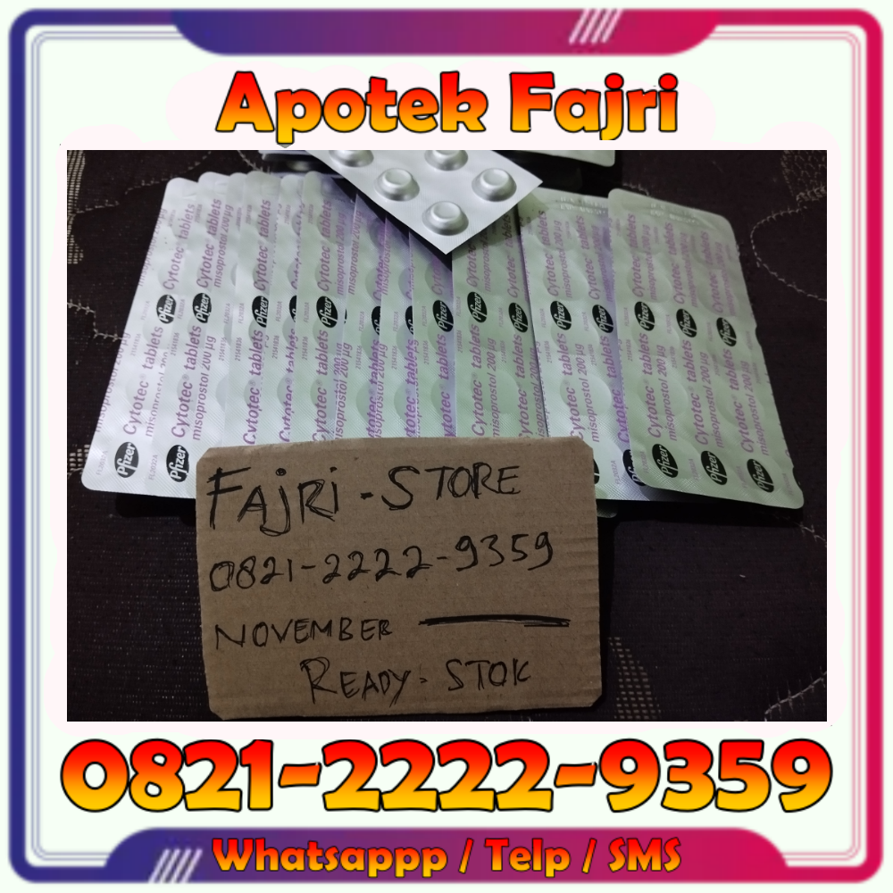 Jual Cytotec Di Cilegon WA 082122229359 COD Obat Cytotec 200mcg