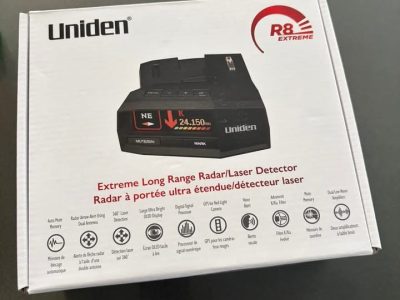 New Sealed Original Uniden R8 Long Range Radar Detector