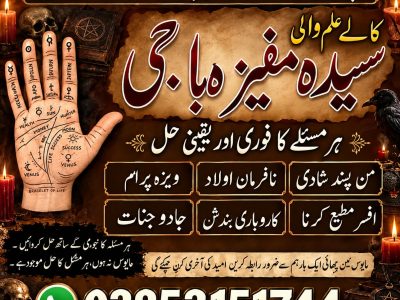 Global Amil Baba & Spiritual Healer Specialist | Kala Jadu Removal, Love Marriage Solutions, Rohani Ilaj & Online Istikhara Worldwide5