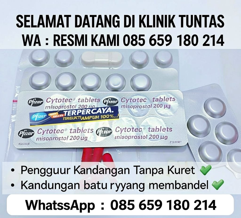 Obat Aborsi Pen'gg'ugur Kandu'ngan di Apotek