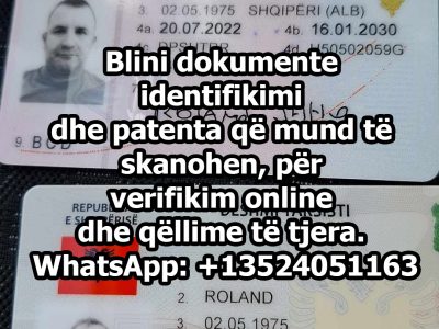 WhatsApp +16465806302, Blini patentë shoferi të regjistruar. Dokumente natyralizimi. darkwebdocuments.net. Blini euro 100% të padallueshme (cilësi e lartë).