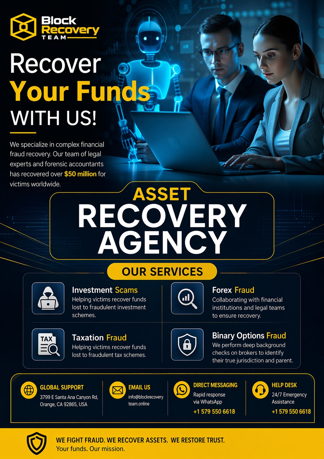 Legitimate Crypto Recovery Services - Block Recovery Team