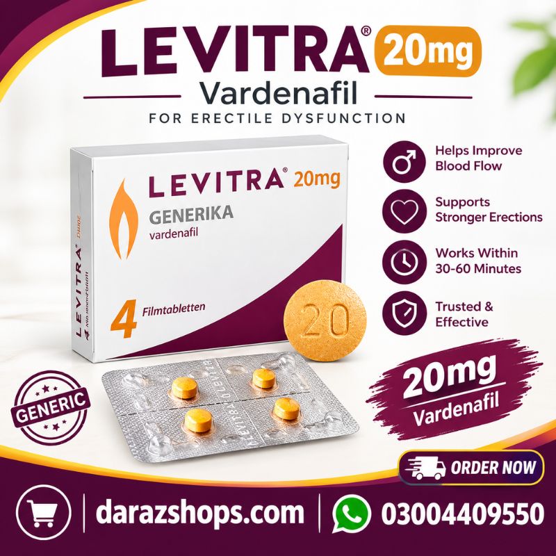 Levitra Tablet In Lahore -03004409550-darazshops.com