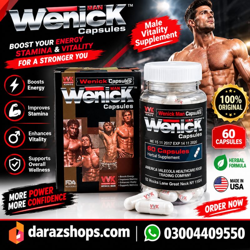 Wenick Capsules (60 Caps) In Tando Allahyar -03004409550-darazshops.com