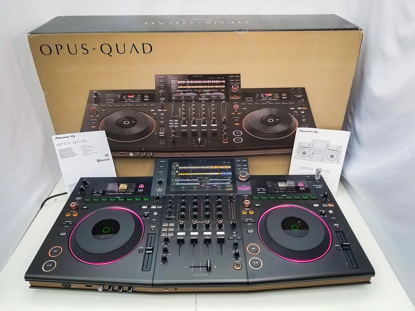 AlphaTheta XDJ-AZ, AlphaTheta OMNIS-DUO, Pioneer OPUS-QUAD, Pioneer XDJ-RX3, Pioneer XDJ-XZ, Pioneer DDJ-FLX10, AlphaTheta CDJ-3000X, Pioneer CDJ-3000