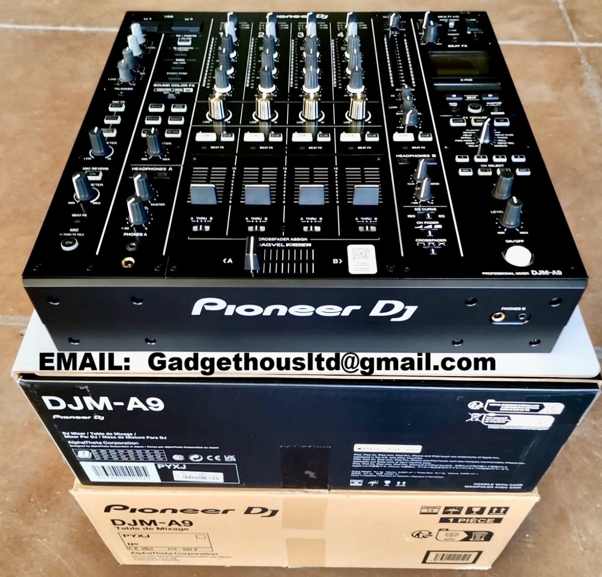 AlphaTheta XDJ-AZ, AlphaTheta OMNIS-DUO, Pioneer OPUS-QUAD, Pioneer XDJ-RX3, Pioneer XDJ-XZ, Pioneer DDJ-FLX10, AlphaTheta CDJ-3000X, Pioneer CDJ-3000