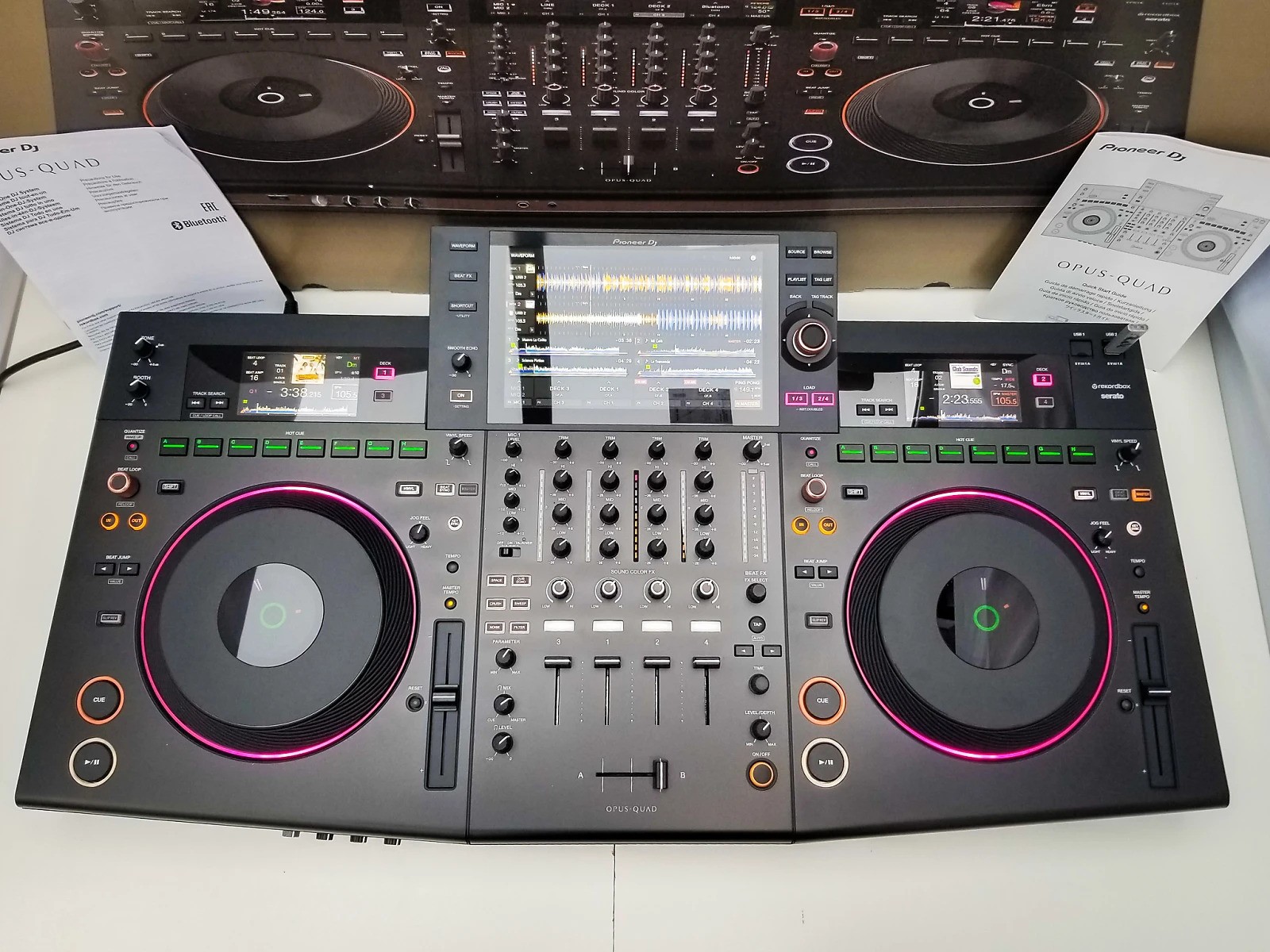AlphaTheta XDJ-AZ, AlphaTheta OMNIS-DUO, Pioneer OPUS-QUAD, Pioneer XDJ-RX3, Pioneer XDJ-XZ, Pioneer DDJ-FLX10, AlphaTheta CDJ-3000X, Pioneer CDJ-3000