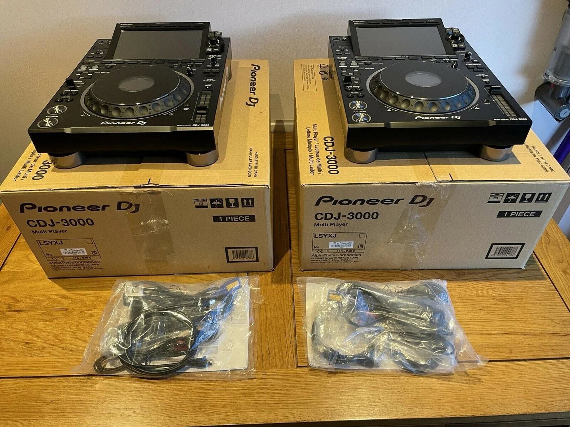 AlphaTheta XDJ-AZ, AlphaTheta OMNIS-DUO, Pioneer OPUS-QUAD, Pioneer XDJ-RX3, Pioneer XDJ-XZ, Pioneer DDJ-FLX10, AlphaTheta CDJ-3000X, Pioneer CDJ-3000