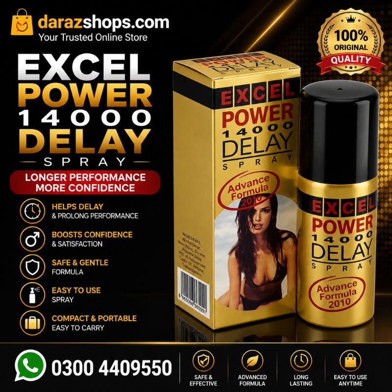 Excel Power 14000 Delay Spray 45 ML In Lahore-03004409550-darazshops.com