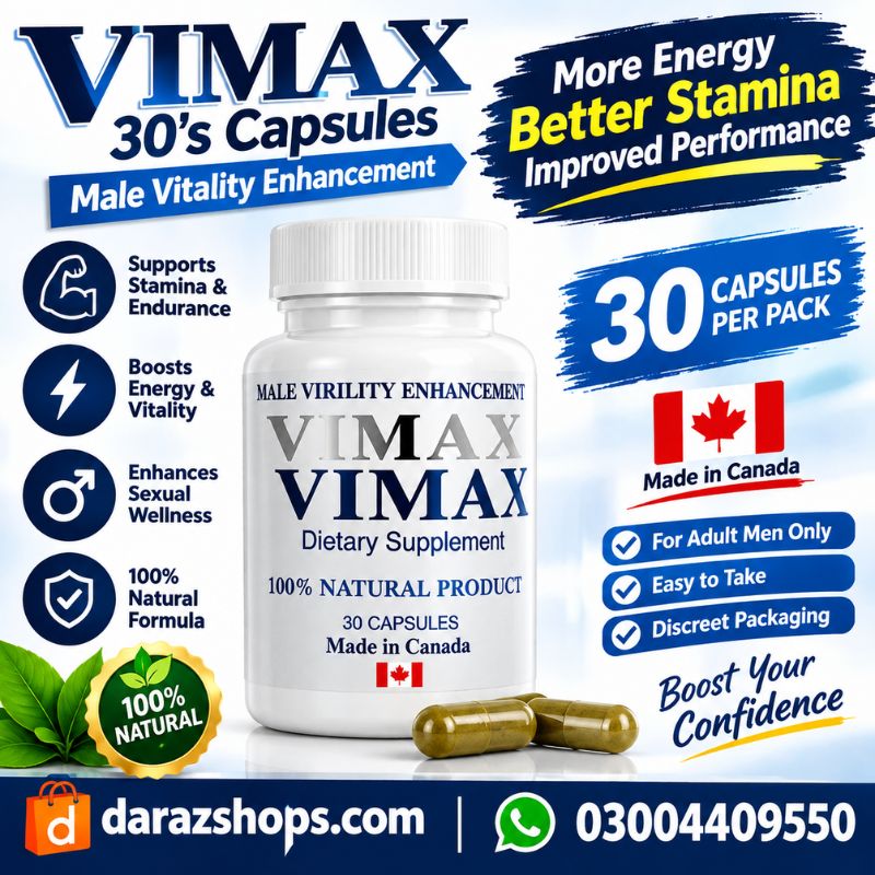 Vimax 30's Capsules In Sukkur -03004409550-darazshops.com